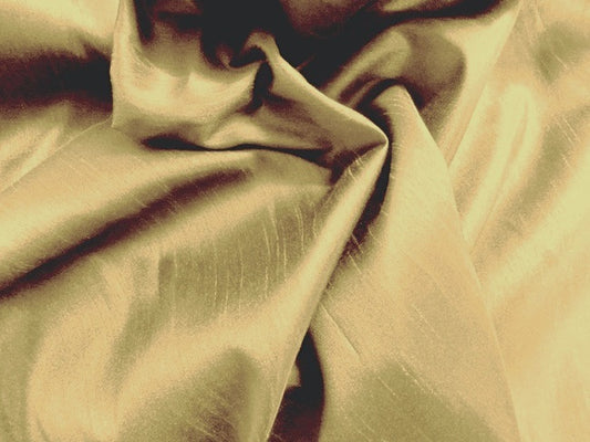 Fabric Swatches Faux Silk Gold