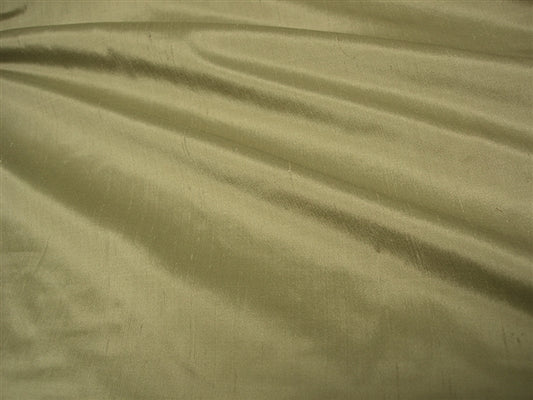 Fabric Swatches Faux Silk Olive Green