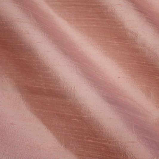 Fabric Swatches Faux Silk Rose Pink