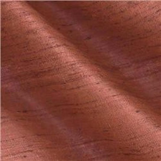 Fabric Swatches Faux Silk Rust