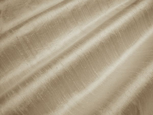 Fabric Swatches Faux Silk Warm Beige