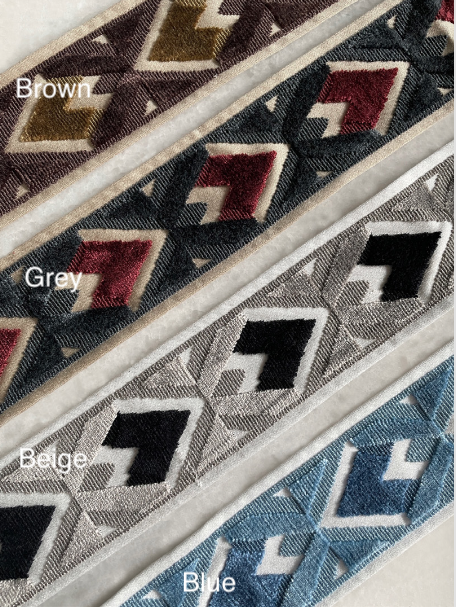 Decorative Fabric Trims Angle
