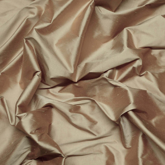 Fabric Swatches Dupioni Silk Champagne