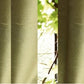 Faux Silk Dupioni Solid Drapes Curtains Olive Green