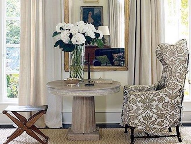 Linen Solid Drapes Curtains Oatmeal