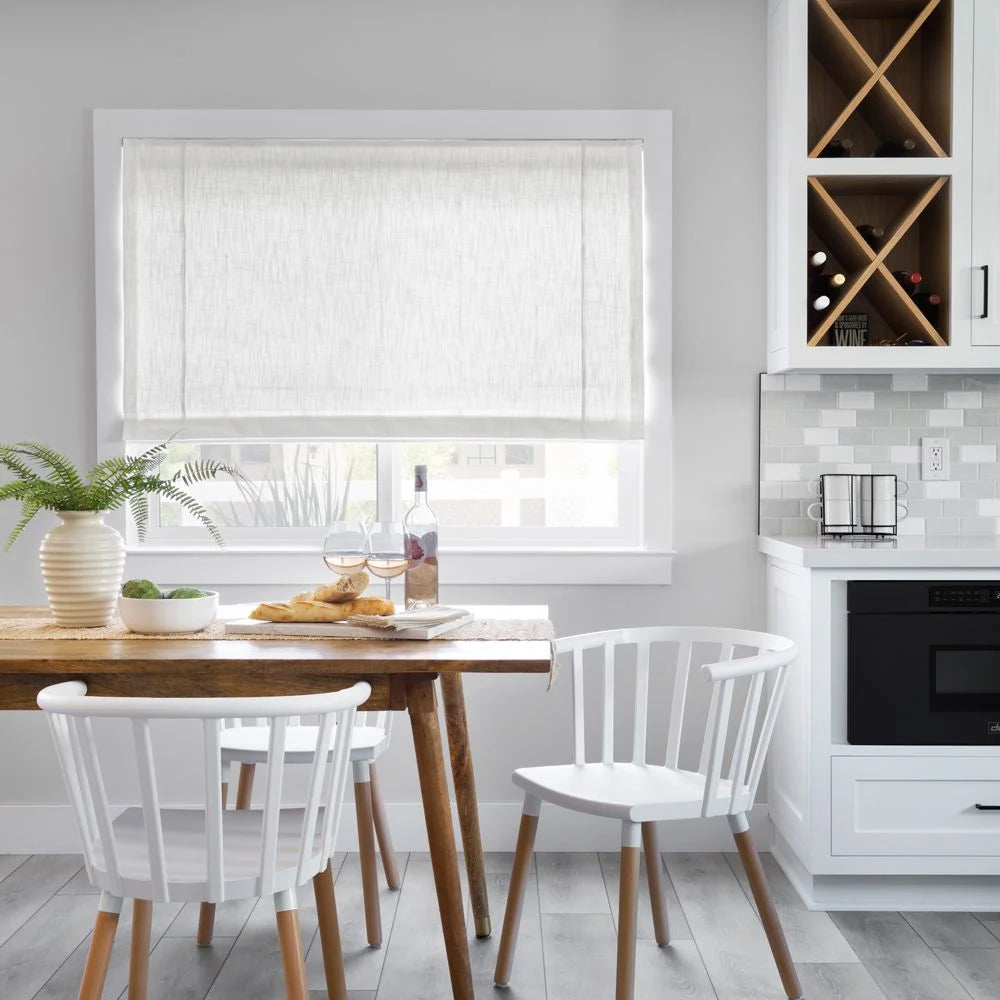 Linen Roman Shades