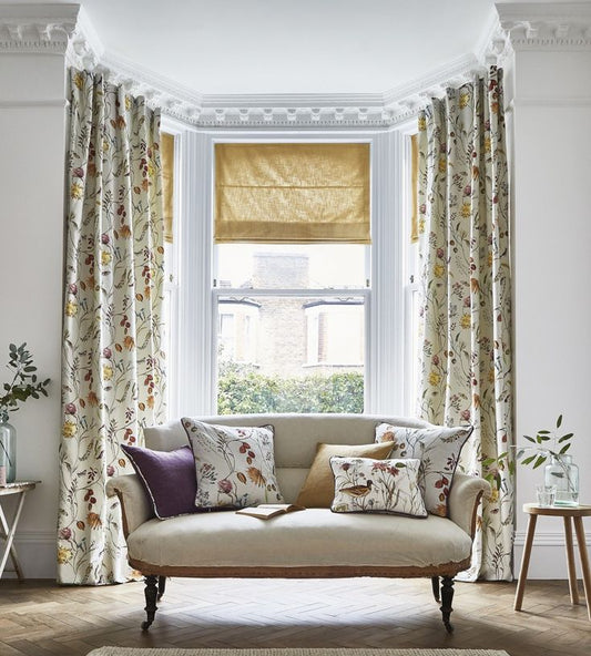 Patterned Designer Drapes Curtains