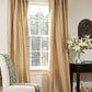 Silk Dupioni Solid Drapes Curtains Sand