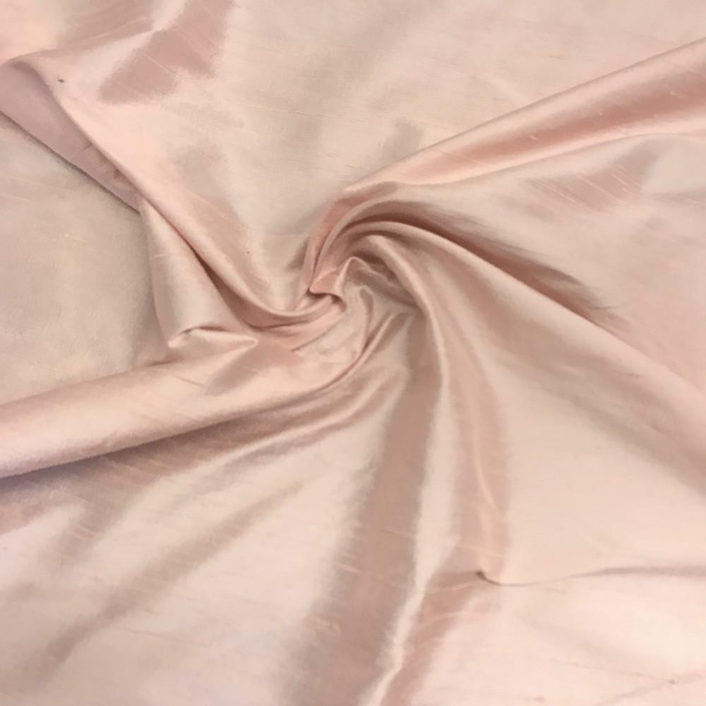 Fabric Swatches Dupioni Silk Blush Pink
