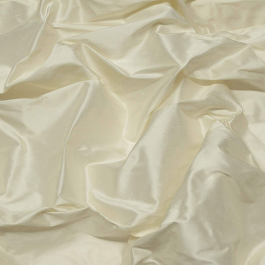 Fabric Swatches Dupioni Silk Cream