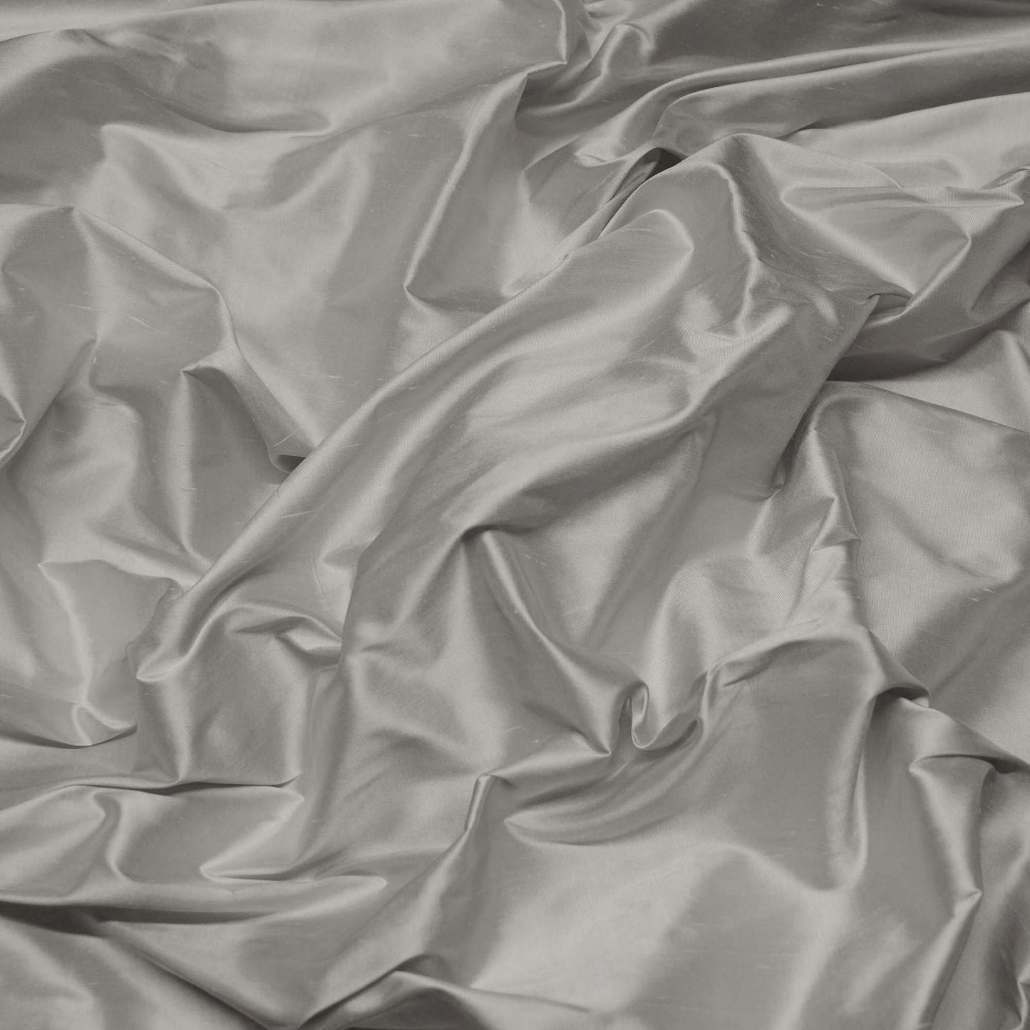 Fabric Swatches Dupioni Silk Silver Grey