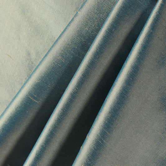 Fabric Swatches Dupioni Silk Teal Blue