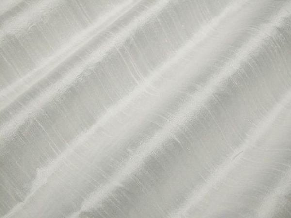 Faux Silk Dupioni Solid Drapes Curtains Off White