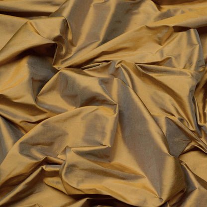 Silk Dupioni Solid Drapes Curtains Antique Gold