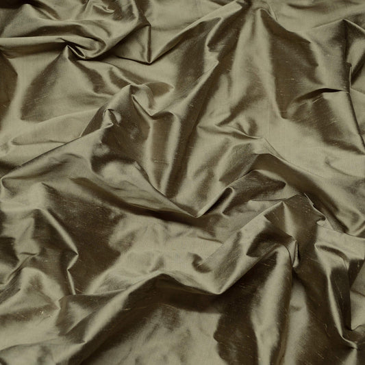 Silk Dupioni Solid Drapes Curtains Bronze