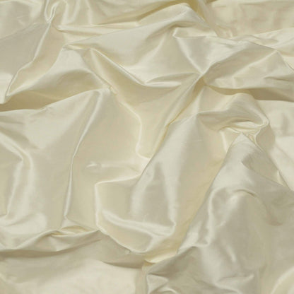 Silk Dupioni Solid Drapes Curtains Cream