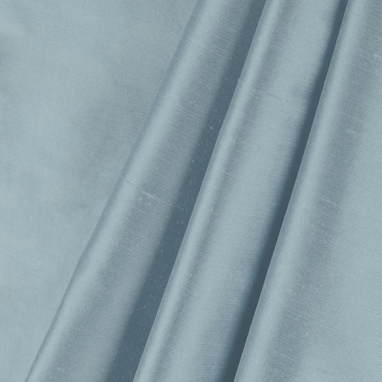 Silk Dupioni Solid Drapes Curtains Ice Blue